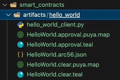 AlgoKit Starter Artifacts